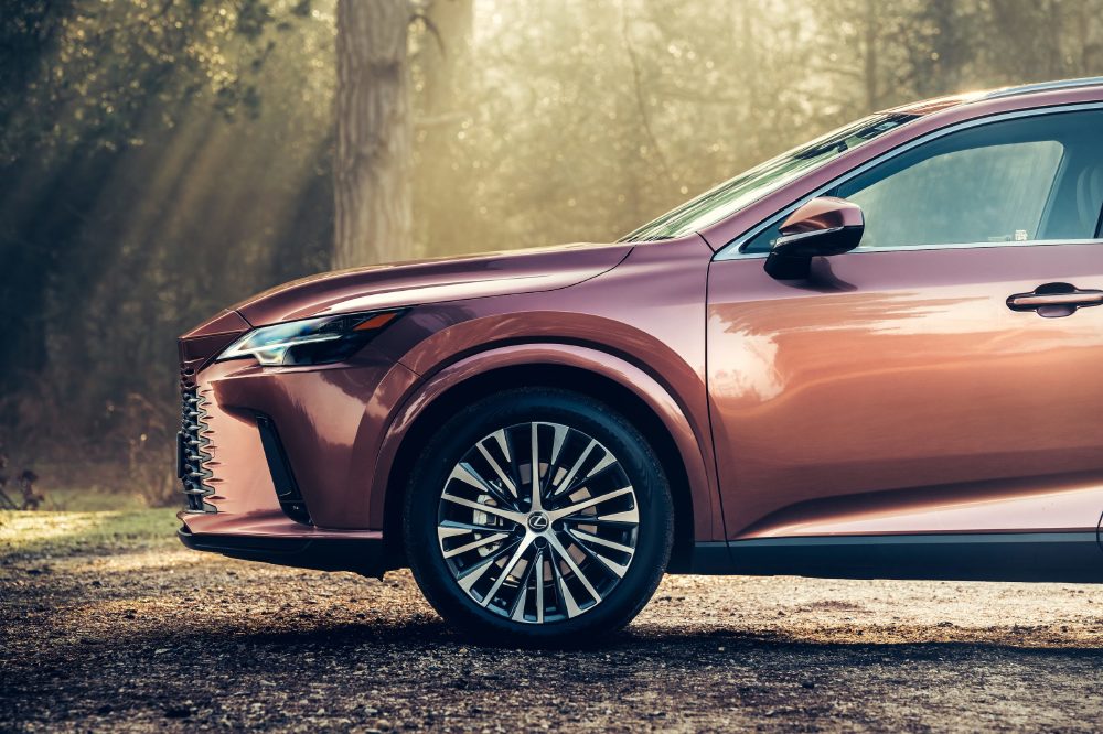 The New Lexus RX 450h+ in Sonic Copper