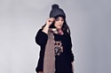 Nadia Aboulhosn models the boohooPLUS AW14 collection