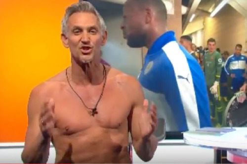 Watch Gary Lineker Present Match Of The Day In His Underwear 9626