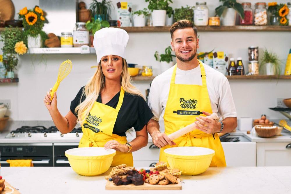 Charlotte Crosby and Chris Hughes' Slender Baking Challenge