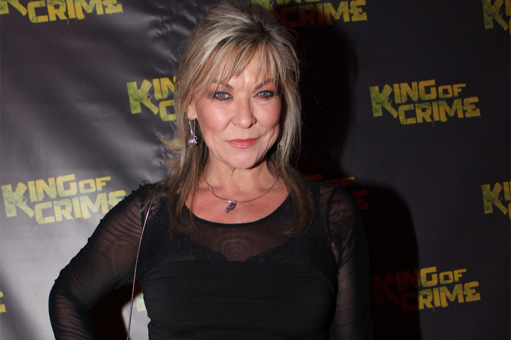 Claire King does a lot of horse stunts on Emmerdale