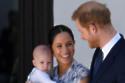 Duchess Meghan and Prince Harry with son Archie