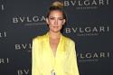Kate Hudson shines in her bright blouse