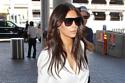 Kim Kardashian looks chic in her monochrome look