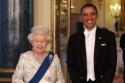 Queen Elizabeth and President Barack Obama