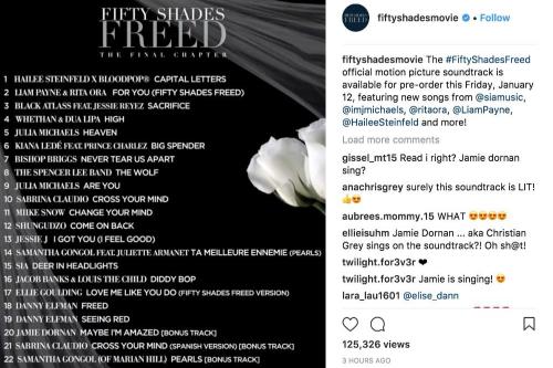 Jamie Dornan To Sing On Fifty Shades Freed Soundtrack 
