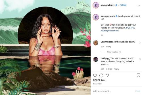 Rihanna's Savage X Fenty Opens First Brick-and-Mortar Store