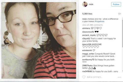 Rosie O'Donnell Reunites With Daughter