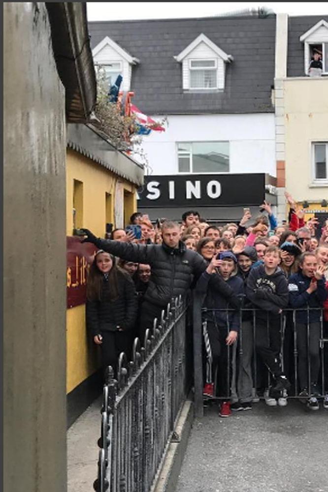 Ed Sheeran Films Galway Girl Video In Galway