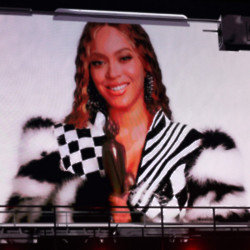 Beyoncé thanked fans for always supporting her as she was named International Artist of the Year at The BRIT Awards 2023