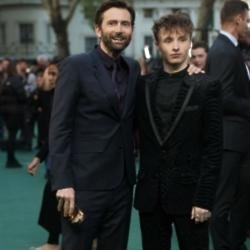 David and Ty Tennant at Tolkien premiere