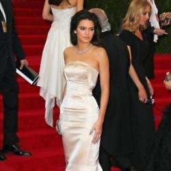 Kendall Jenner in Topshop at the Met Gala