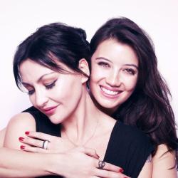 Pearl Lowe and daughter Daisy