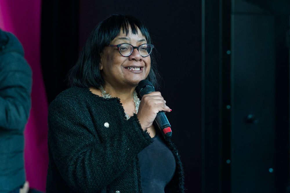 Diane Abbott at a People's Vote rally in London, October 2019 / Photo Credit: Wlktor Szymanowicz/Nurphoto/PA Images