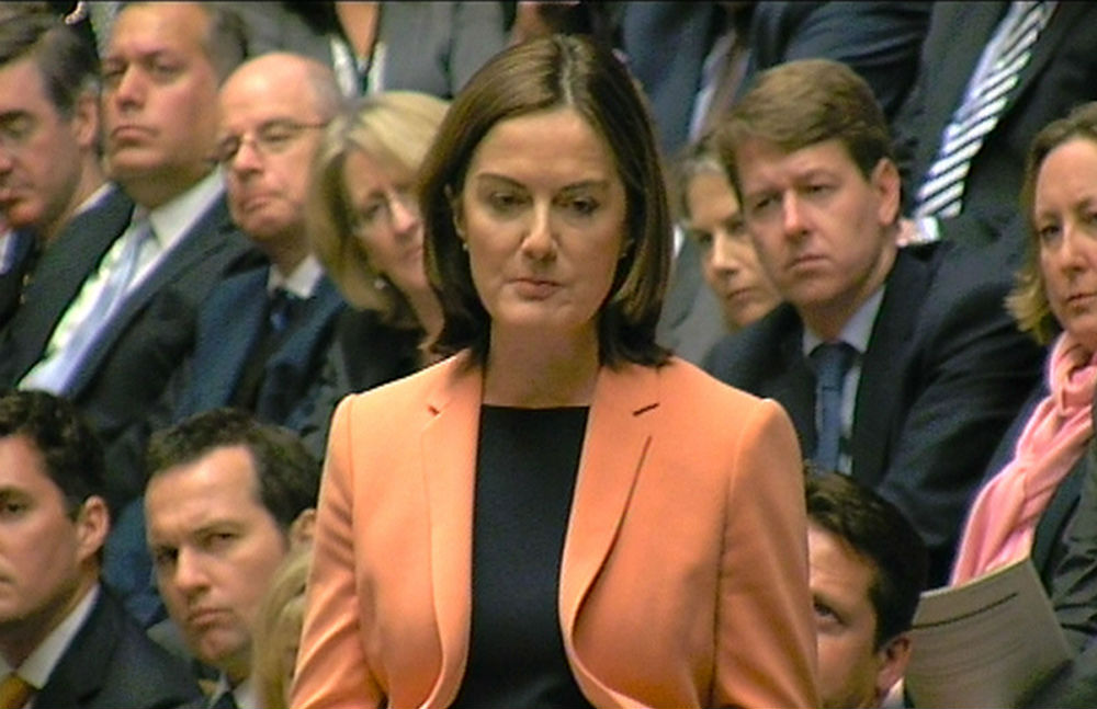 Lucy Allan during a PMQs in 2015 / Photo Credit: PA/PA Archive/PA Images