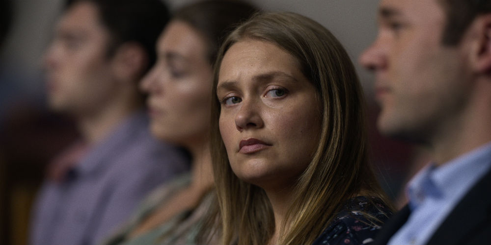 Merritt Wever stars as Detective Karen Duvall in Unbelievable / Photo Credit: Netflix