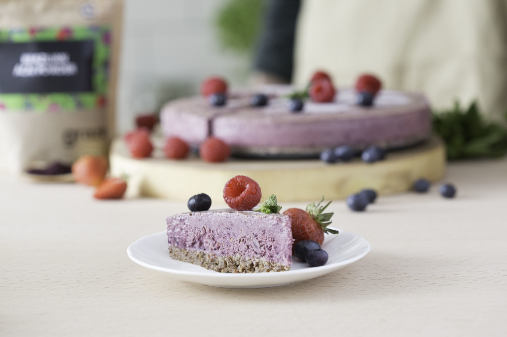 Acai Berry Cheesecake