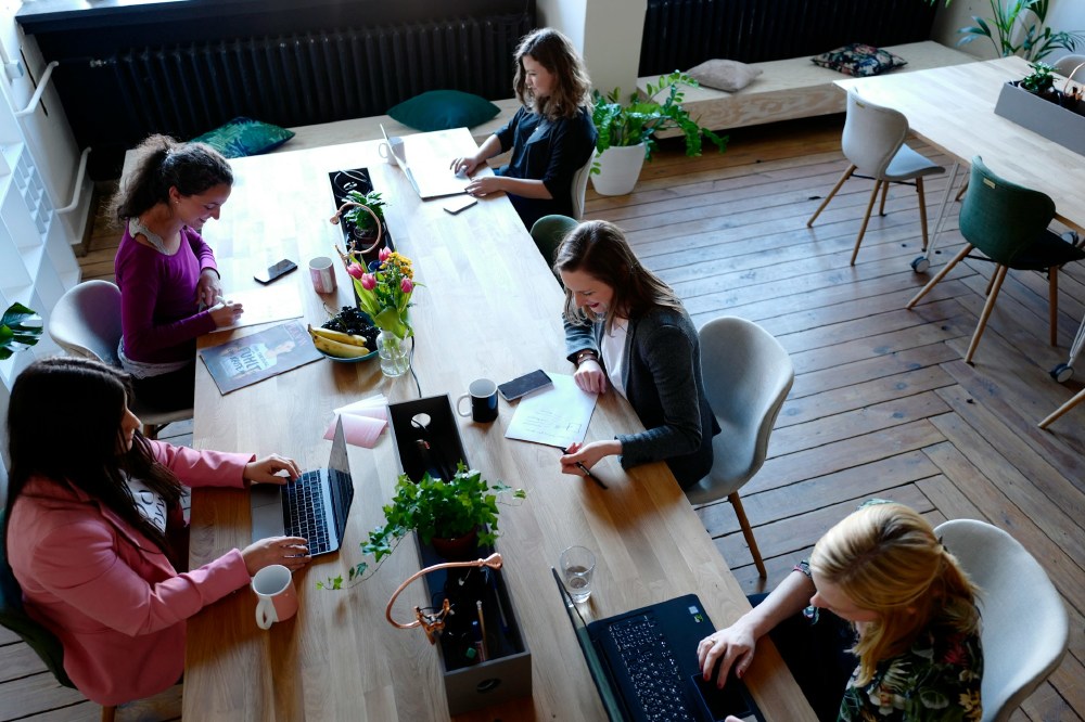 image of women at work credit cowomen unsplash