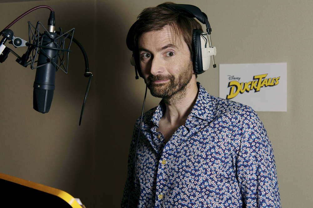 David Tennant voices Scrooge McDuck