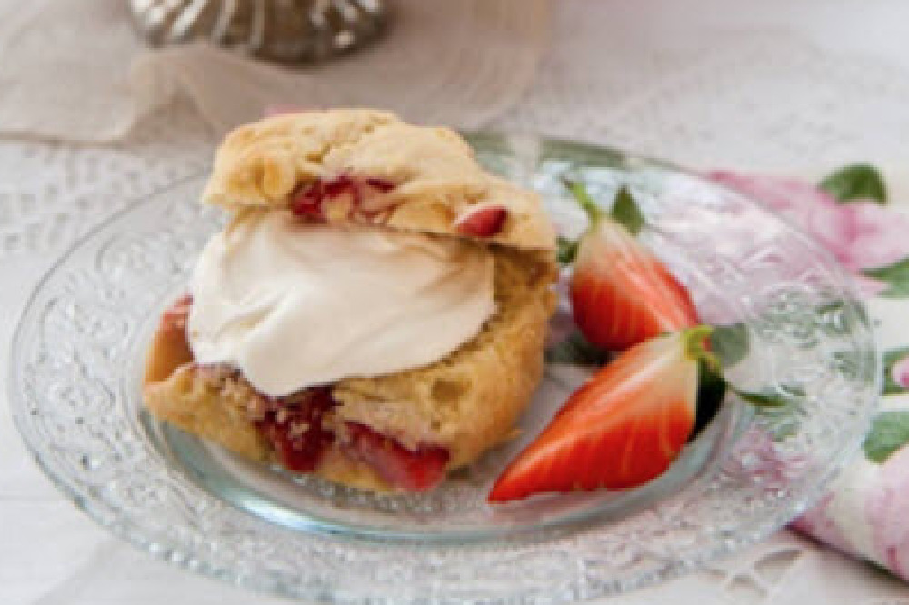 Strawberry Scones 