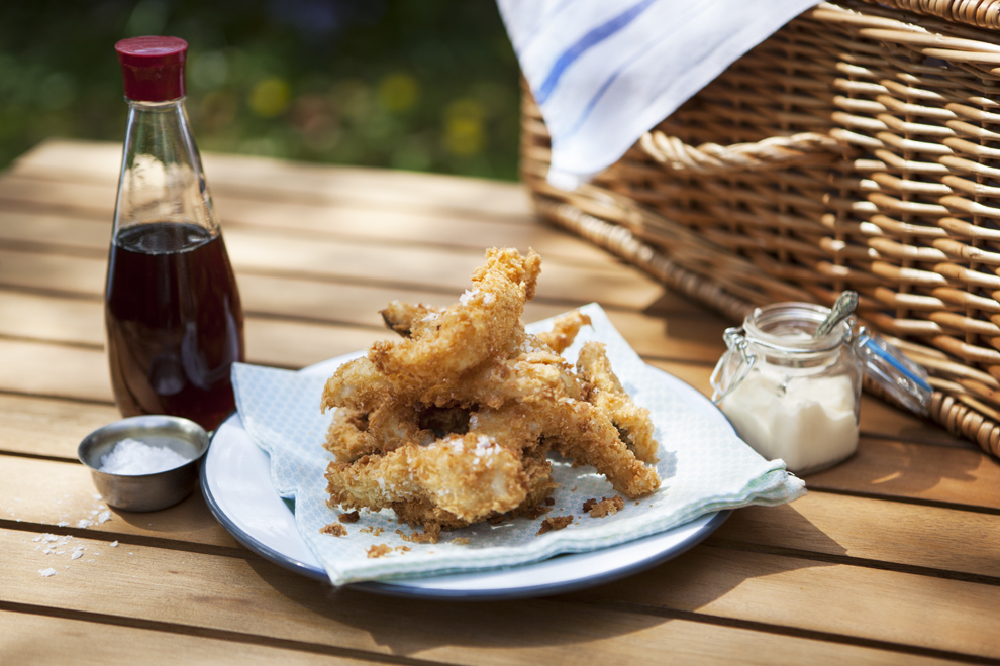 Salt And Vinegar Fish Goujons