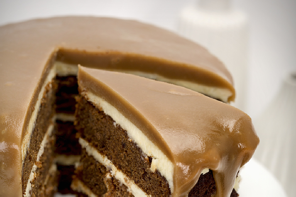 Vegan Sticky Toffee Layer Cake