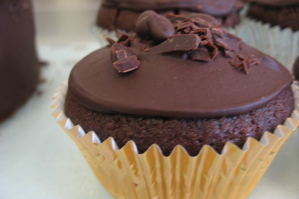 Vegan Triple Chocolate Muffins by Fairfoods