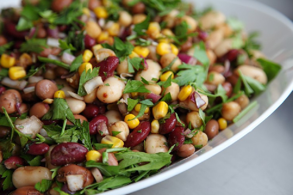 Vegan Summer Bean Salad