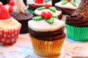 Christmas cupcakes would be welcome in any kitchen