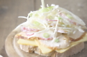 Applewood & Chicken Open Sandwich