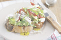 Avocado And Roast Chicken Bruschetta