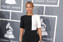 Beyonce opted for a simple sleek ponytail at the Grammy Awards 