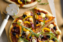 Chorizo and Rocket Pizzas