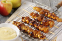 BBQ Chicken Skewers and Fresh Aioli Mayonnaise