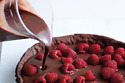 Chocolate & Raspberry Tart