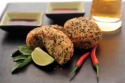 Thai Recipes: Sesame Crisp Thai Crab Cakes 