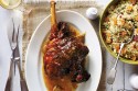 Glazed lamb with Jewelled couscous