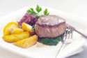 Fillet of Beef Steak with Red Onion Relish