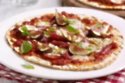 Bresaola, Mozzarella, Basil and Fig Pizza with Flatbread