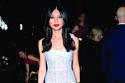 Gemma Chan delights in a pastel Burberry frock