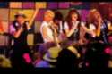 Girls Aloud and the St.Trinian's Girls rock the straw boater look