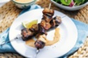 Glazed Pork Satay Skewers