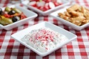 Healthy Snacks: Greek Style Radish and Mint Dip