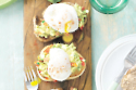 Guacamole Poached Eggs