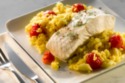 Summer Recipe: Halibut with Saffron Rice