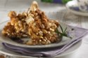 Honey, rosemary and popcorn flapjacks