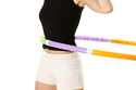 Use a hula hoop to tone your mid-section