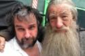 Peter Jackson and Ian McKellan