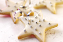 Elderflower and Lime Shortbread Stars