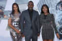 Idris Elba with wife Sabrina Dhowre and daughter Isan Elba / Photo Credit: O'Connor/AFF/PA Images